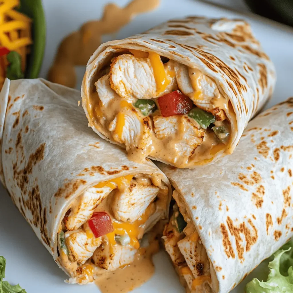 Chipotle Ranch Grilled Chicken Burrito
