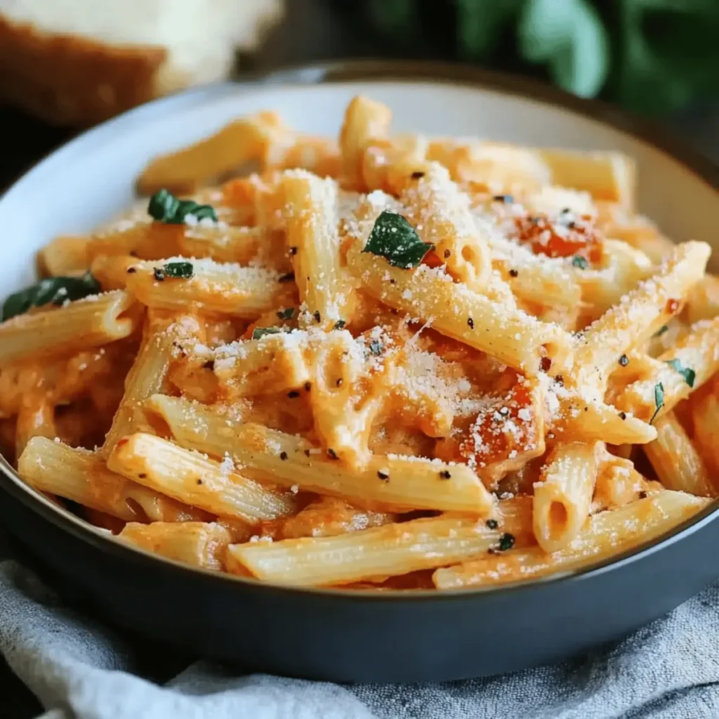 Creamy Tomato Ricotta Pasta