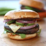 The Best Grilled Portobello Mushroom Burger
