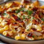 BBQ Chicken Mac and Cheese