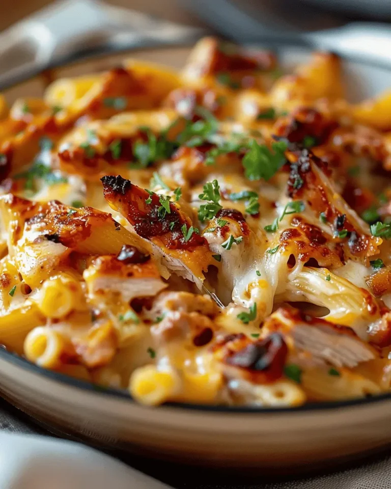 BBQ Chicken Mac and Cheese