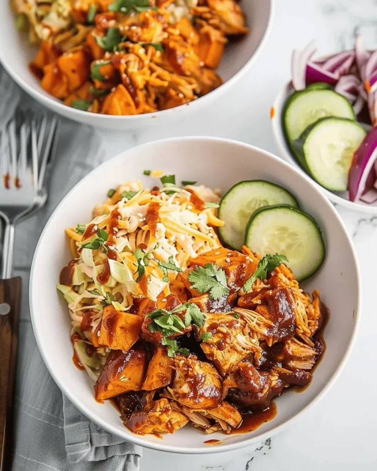 BBQ Chicken Sweet Potato Bowl: Easy, Flavor-Packed Meal