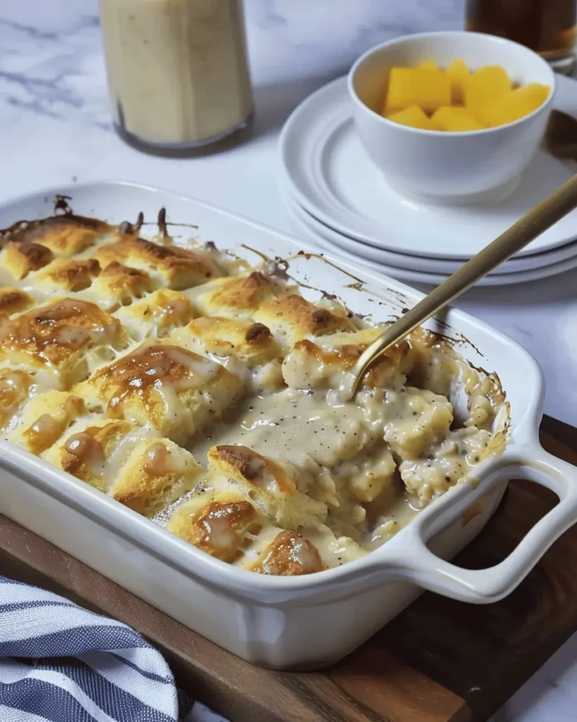Biscuits and Gravy Casserole