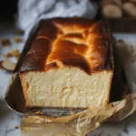 Burnt Basque Cheesecake in a Loaf Pan