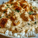 Creamy Smothered Chicken Rice: A Comforting One-Pan Dinner