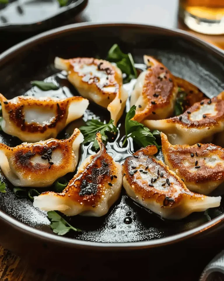 Crispy Pan-Fried Dumplings: A Homemade Delight