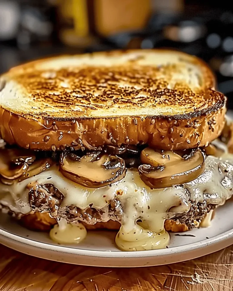Easy Swiss Mushroom Melt
