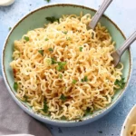 Garlic butter Ramen Noodles