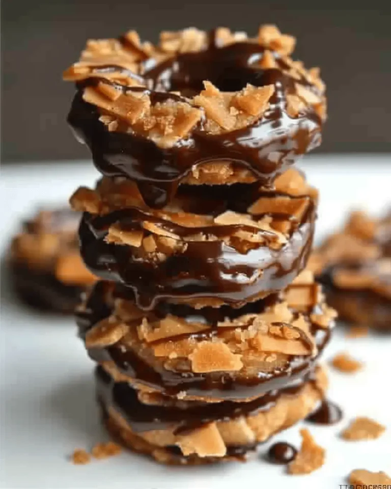 Homemade Samoas Cookies