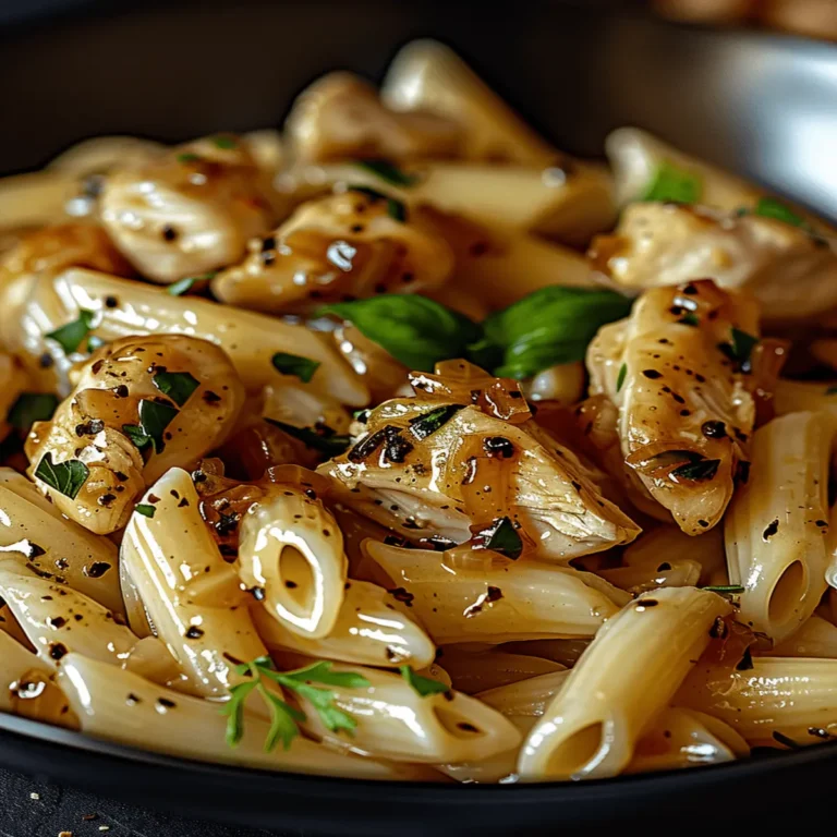 Honey Pepper Chicken Pasta