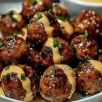 Korean BBQ Meatballs