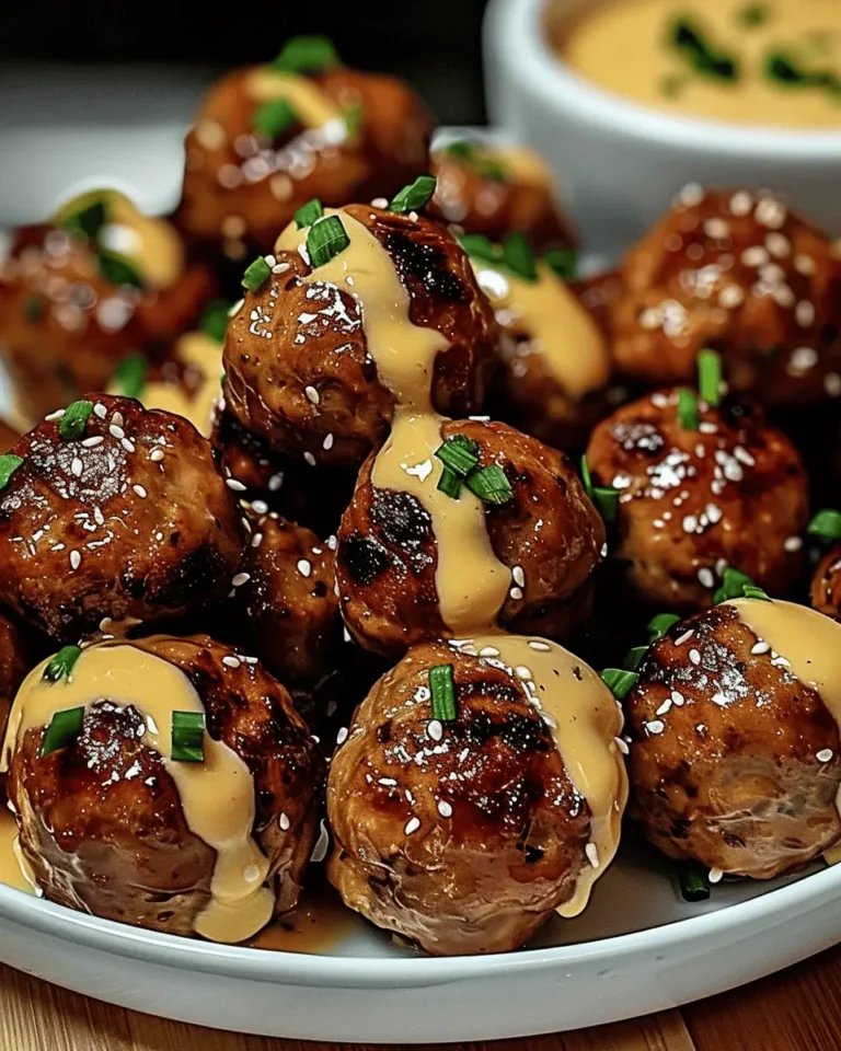 Korean BBQ Meatballs