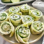 Light and Refreshing Cucumber Dill Pinwheels