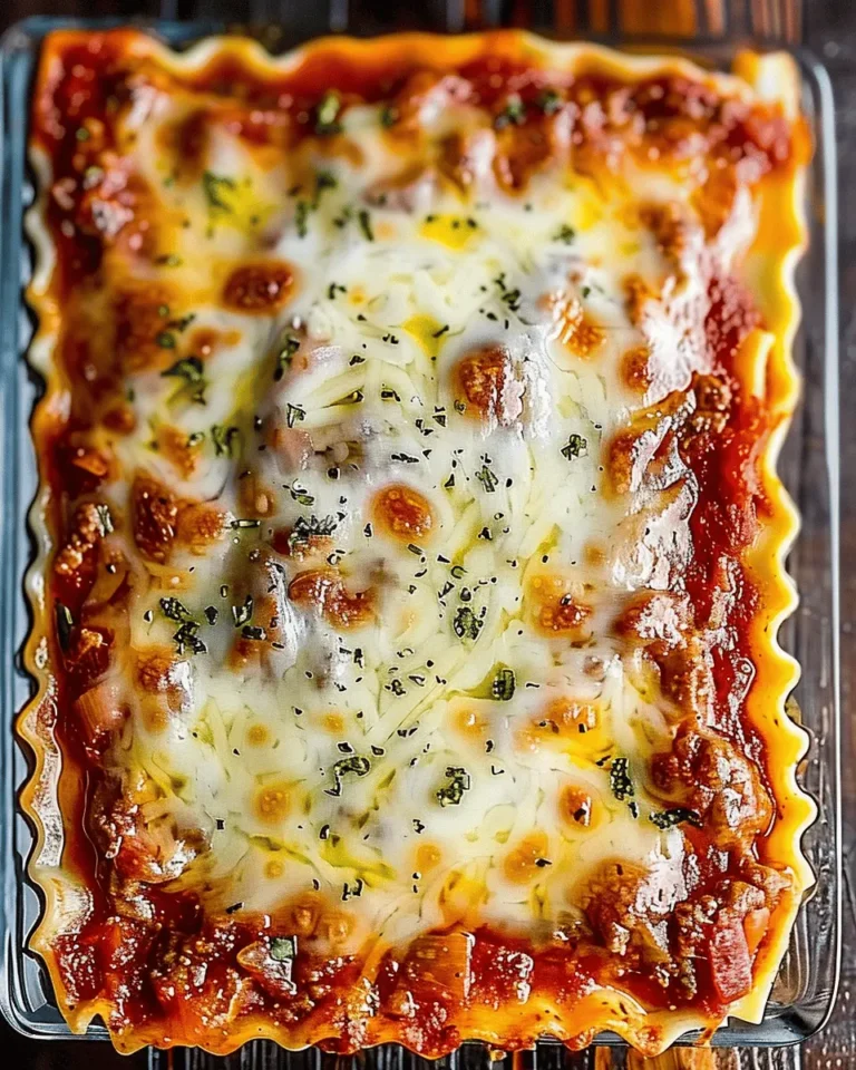Million Dollar Lasagna