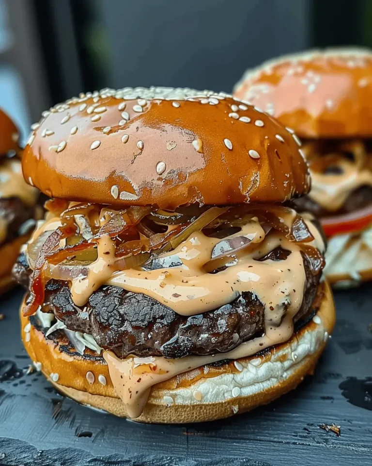 Smash Burgers with Baconnaise Sauce for Ultimate Flavor