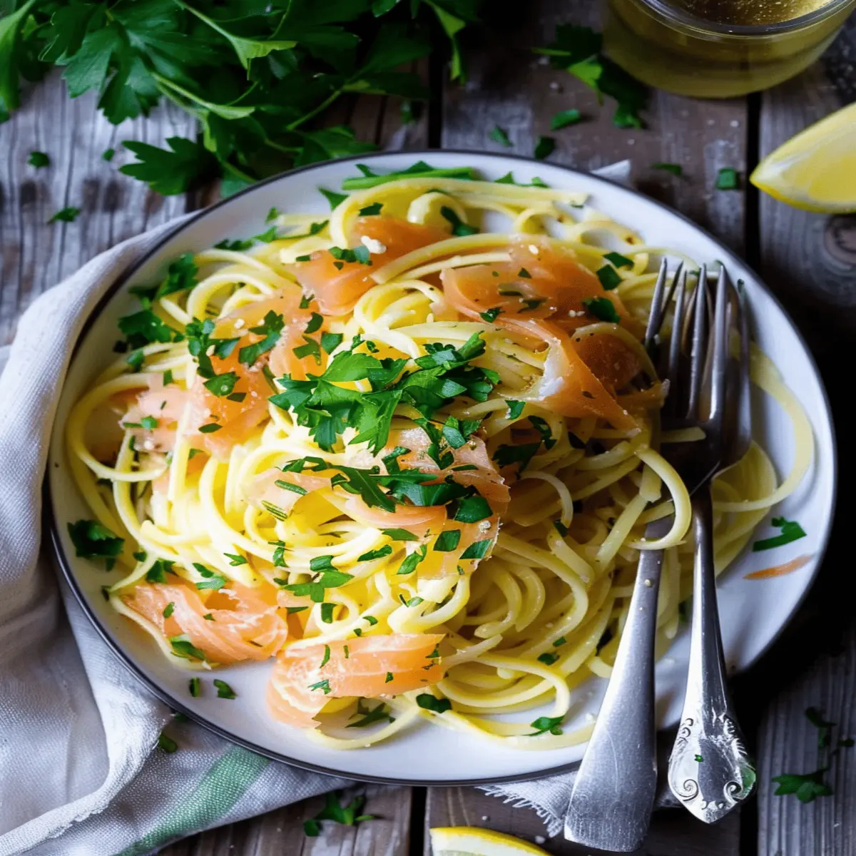 Smoked Salmon Pasta Carbonara: Indulgent Twist on Classic Comfort