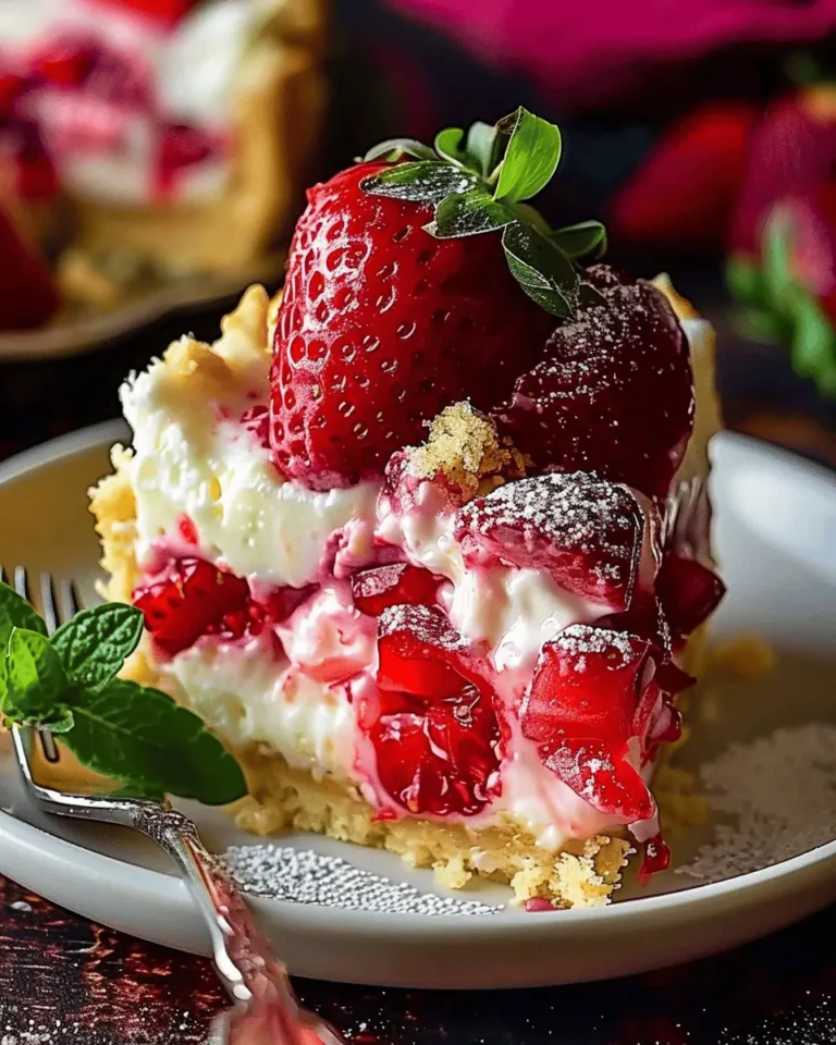 The Ultimate Strawberry Cheesecake Dump Cake