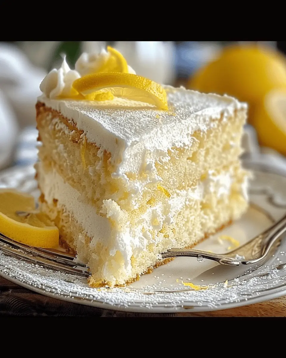 Top 1 Italian Lemon Cream Cake: Indulgent Slice of Bliss
