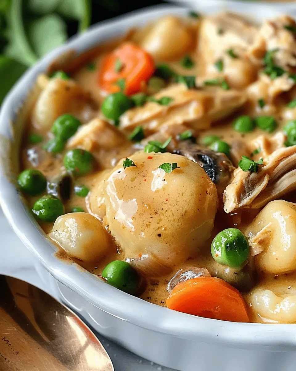 Creamy Chicken and Gnocchi Pot Pie Recipe