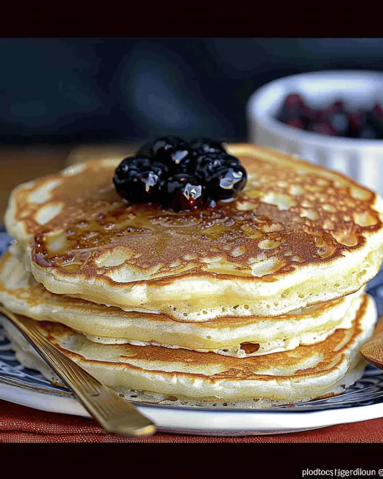 coconut cream pancakes
