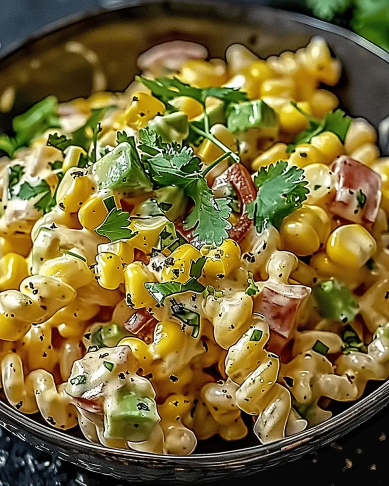Mexican Street Corn Pasta Salad is a must-try dish!