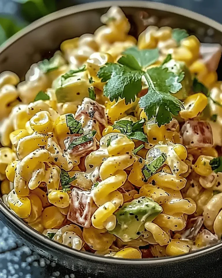 Mexican Street Corn Pasta Salad is a must-try dish!