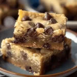 Melt-in-Your-Mouth Chocolate Chip Cookie Bars