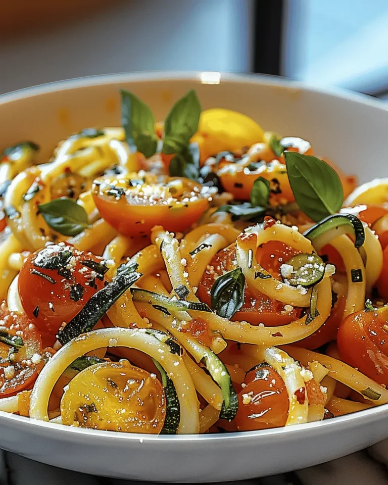 Tomato Zucchini Pasta