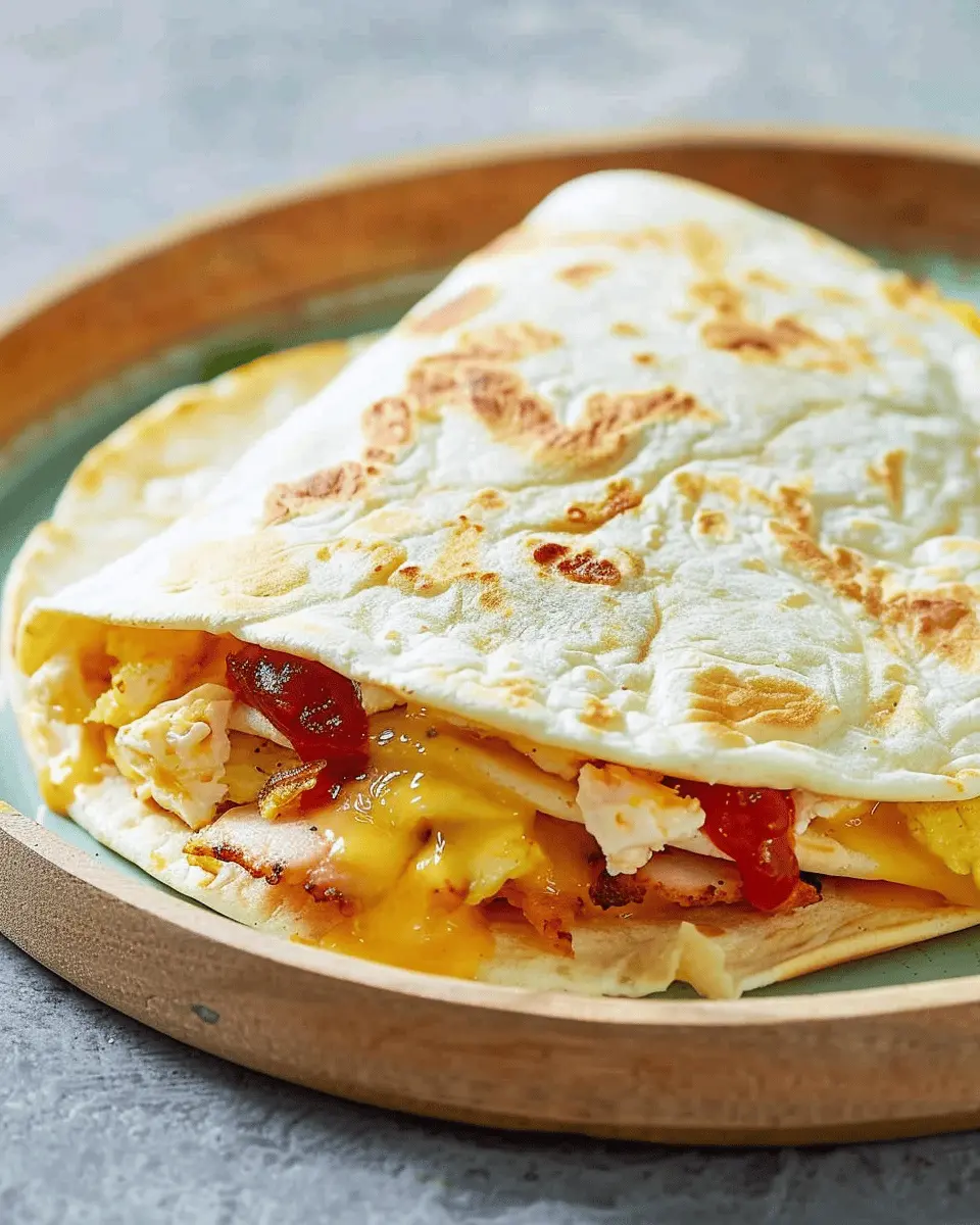 Dunkin Wake Up Wrap Recipe: Easy Turkey Bacon & Chicken Ham Twist