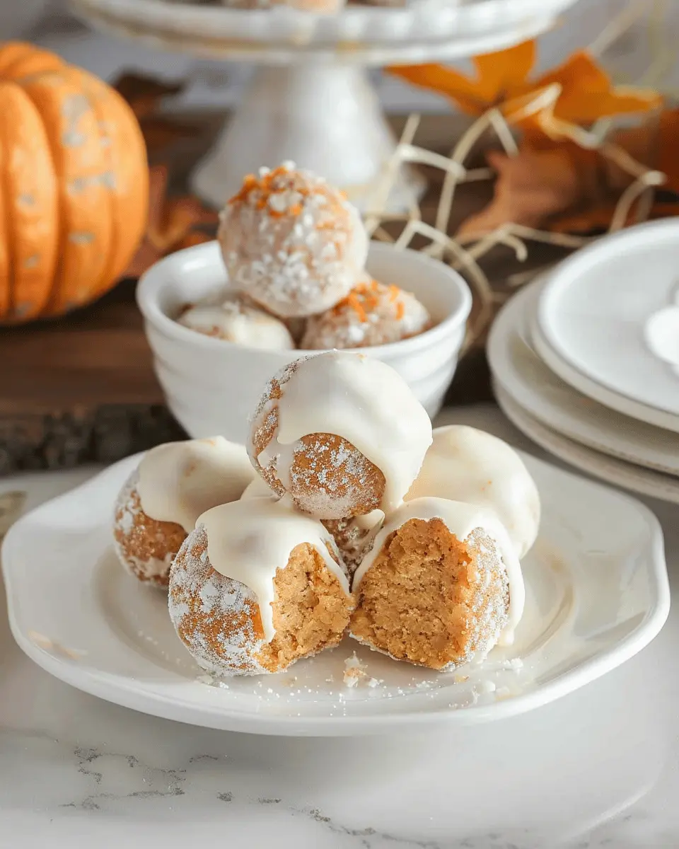 No-Bake Pumpkin Pie Balls: Easy, Indulgent Treats for Fall