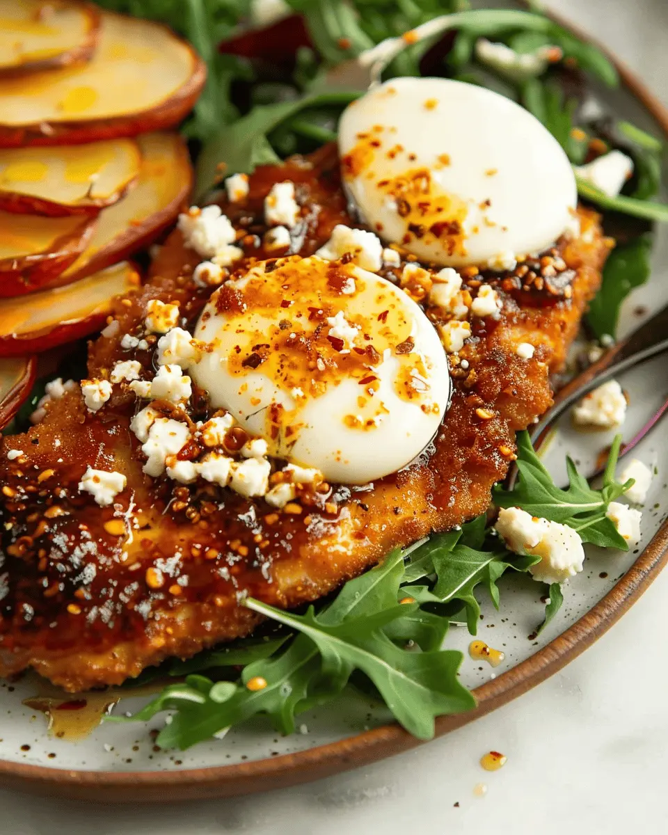 Hot Honey Feta Chicken Dish