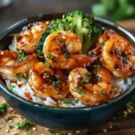 Honey Garlic Shrimp Bowls