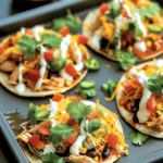 Mexican Rotisserie Chicken Tostadas