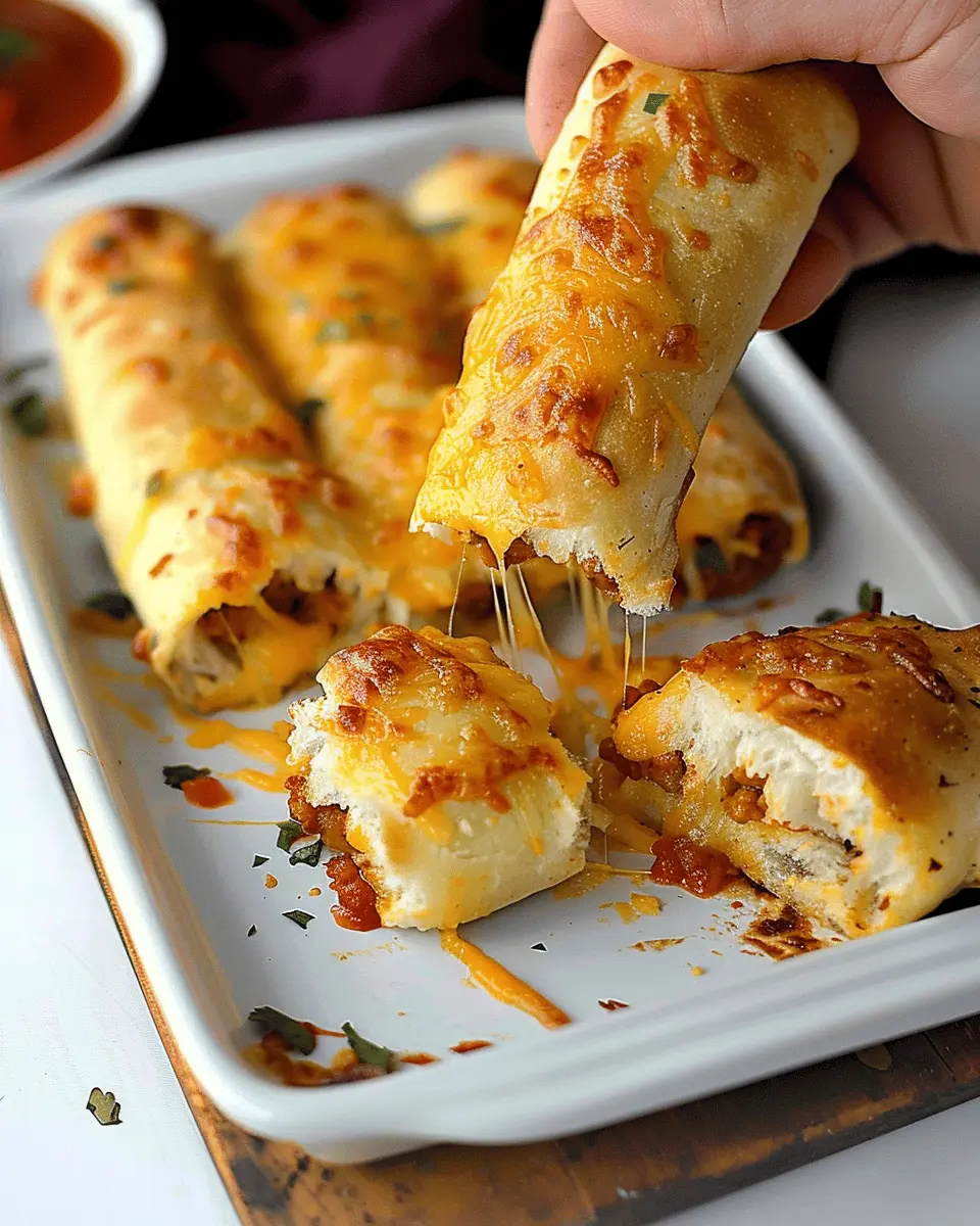 Cheesy Taco Sticks: Indulgent Treats for Taco Lovers at Home