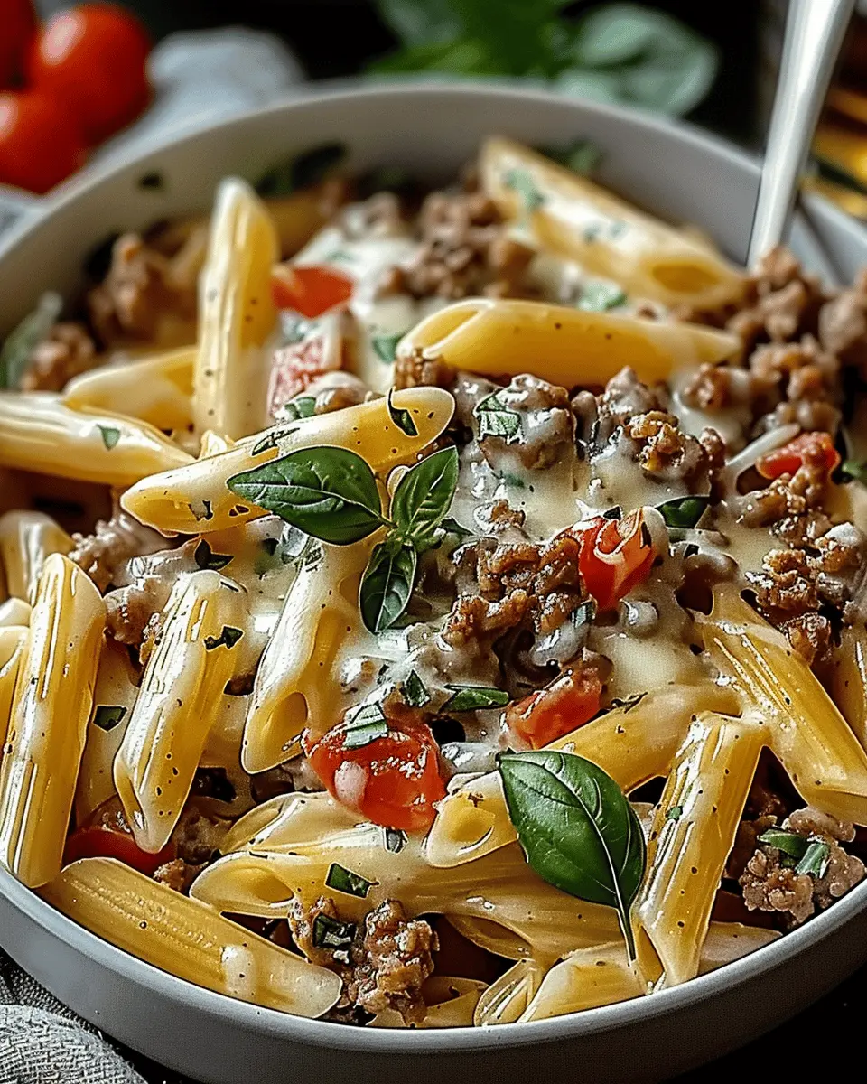 Creamy Rotel Pasta with Ground Beef: A Must-Try Recipe!