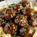 Tasty Slow Cooker Salisbury Steak Meatballs Recipe