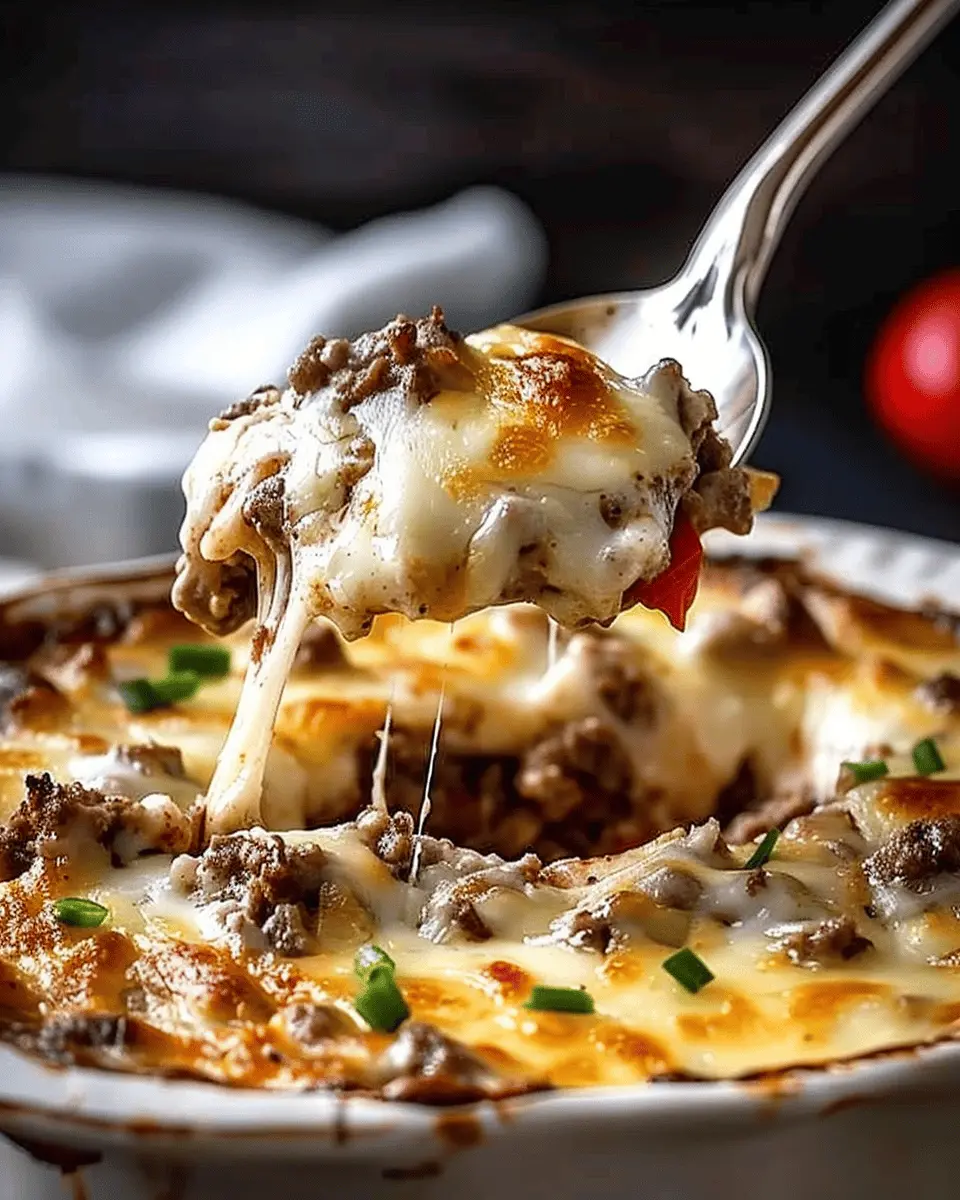 Low Carb Philly Cheesesteak Casserole: Easy and Delicious Delight