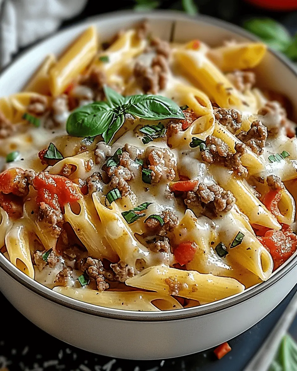 Creamy Rotel Pasta with Ground Beef: A Must-Try Recipe!