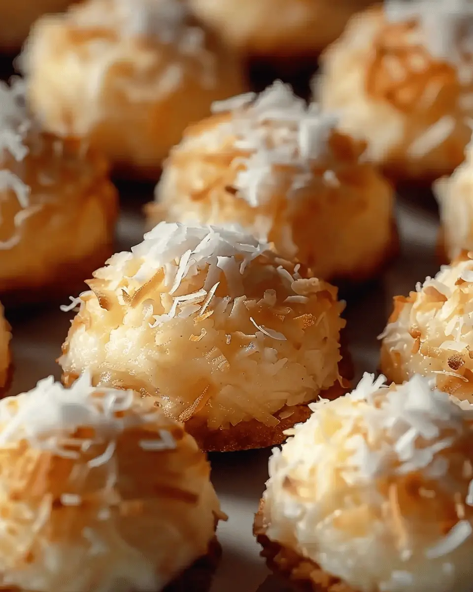 Lemon Coconut Cheesecake Cookies