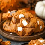 Pumpkin S’mores Cookies