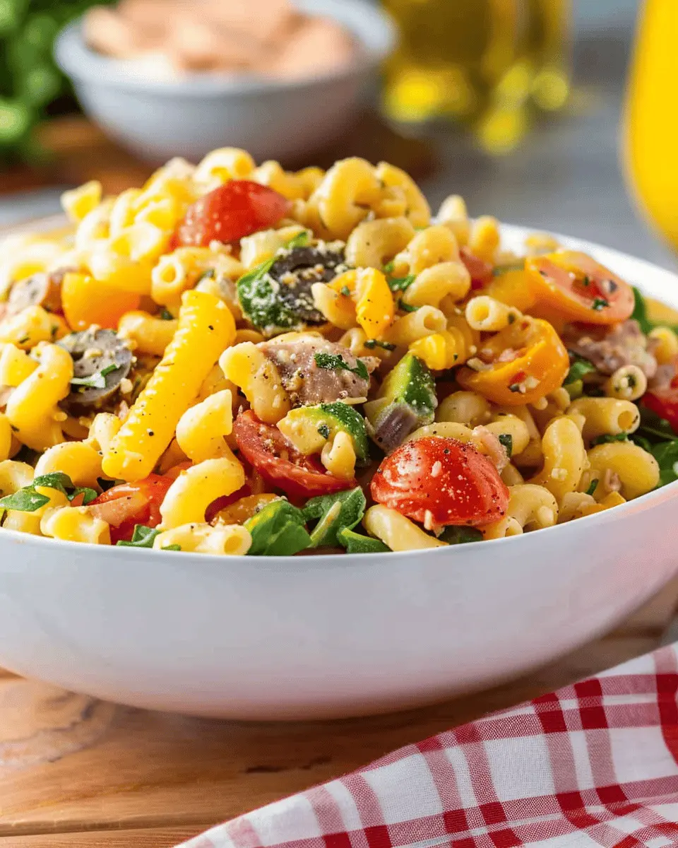 Big Mac Pasta Salad