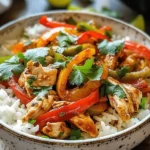 Chicken Fajita Rice Bowls