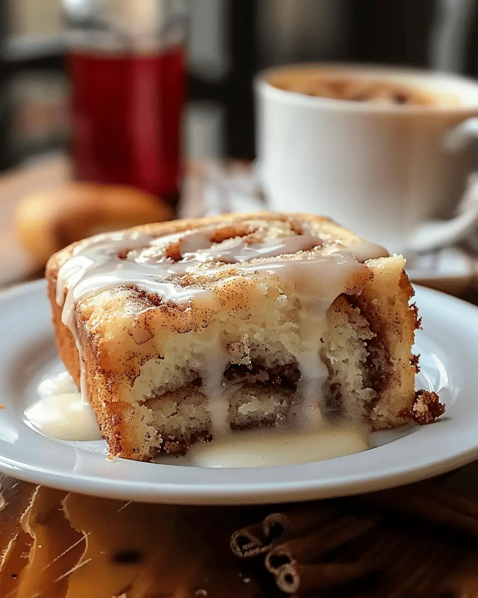 Cinnamon Roll Coffee Cake