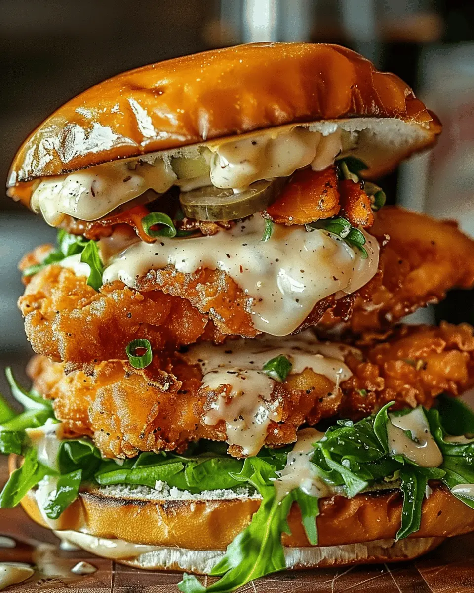 Crispy Chicken Caesar Sandwich: A Delicious Turkey Bacon Twist