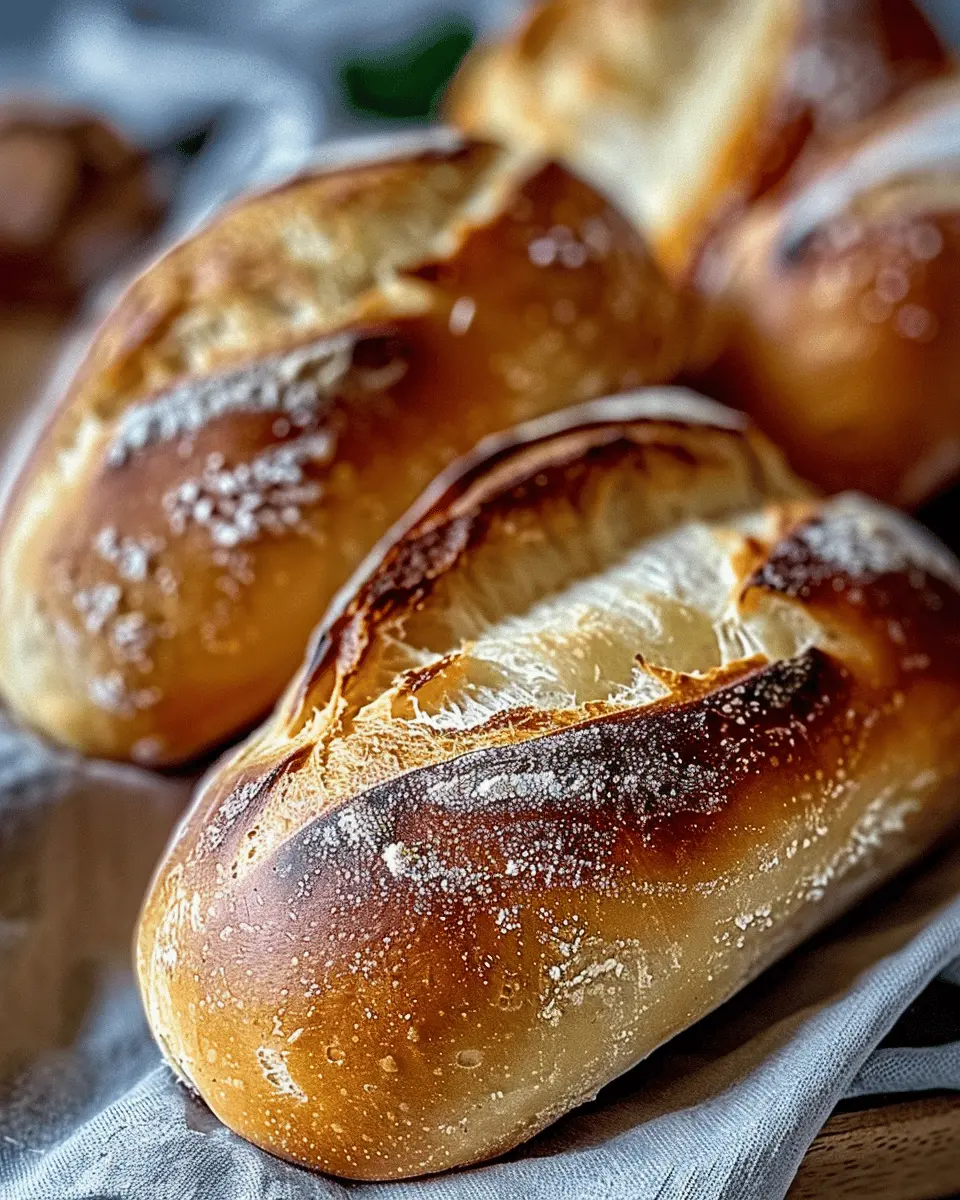 Crusty Chewy French Bread Rolls: Artisan Perfection at Home