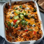 Easy Chicken Enchilada Rice Casserole (35 Minutes)