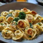 Garlic Parmesan Chicken Tortellini