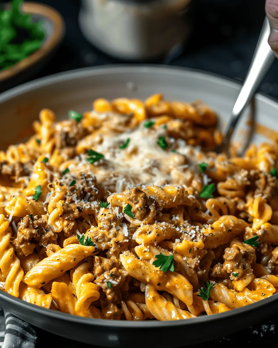 High Protein Creamy Beef Pasta: A Quick and Nourishing Weeknight Dinner
