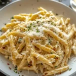 One Pot Creamy Garlic Pasta (Just 20 Minutes!)
