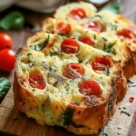 Savory Caprese Bread : A Fresh Italian Bread